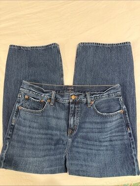 J. Crew Mid-Blue 90’s Baggy Jeans Petite 29P